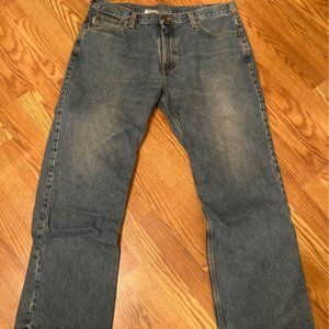 CARHARTT Men's Jeans Size 40x32 Loose Fit - Comfortable and great for wo…
